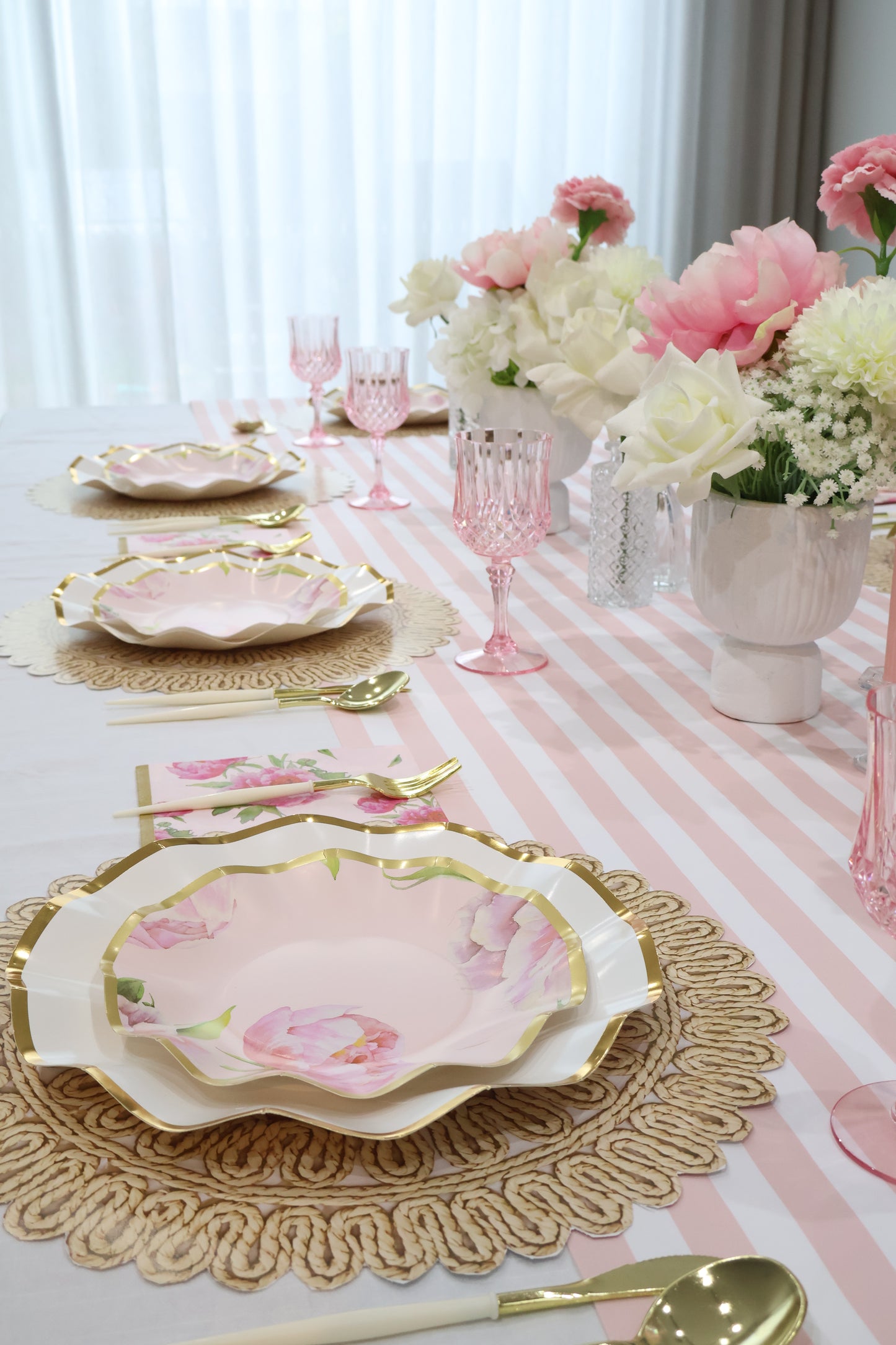 Natural Weave Paper Placemat 24 Pack