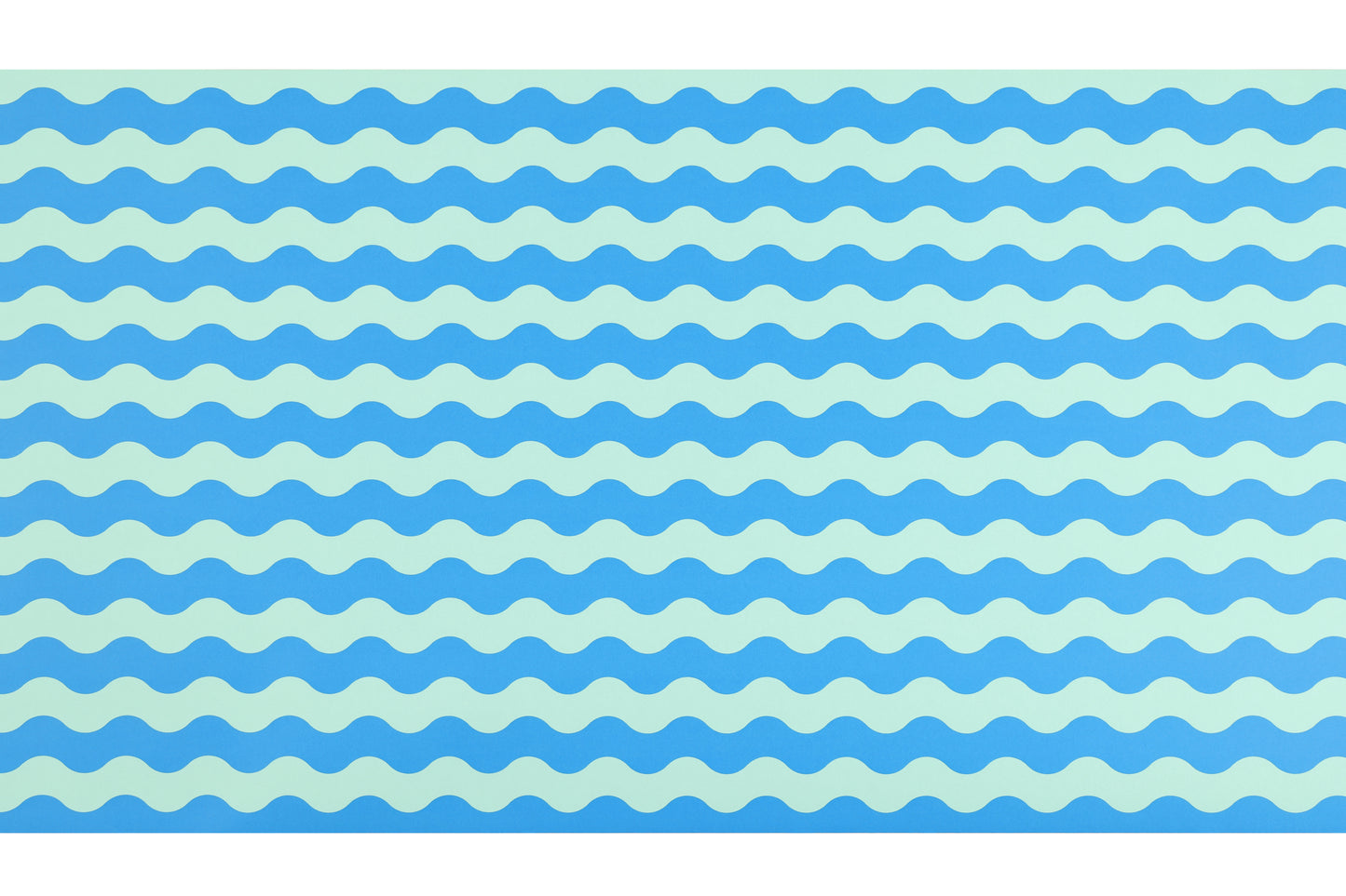 Green/Blue Wavy Runner