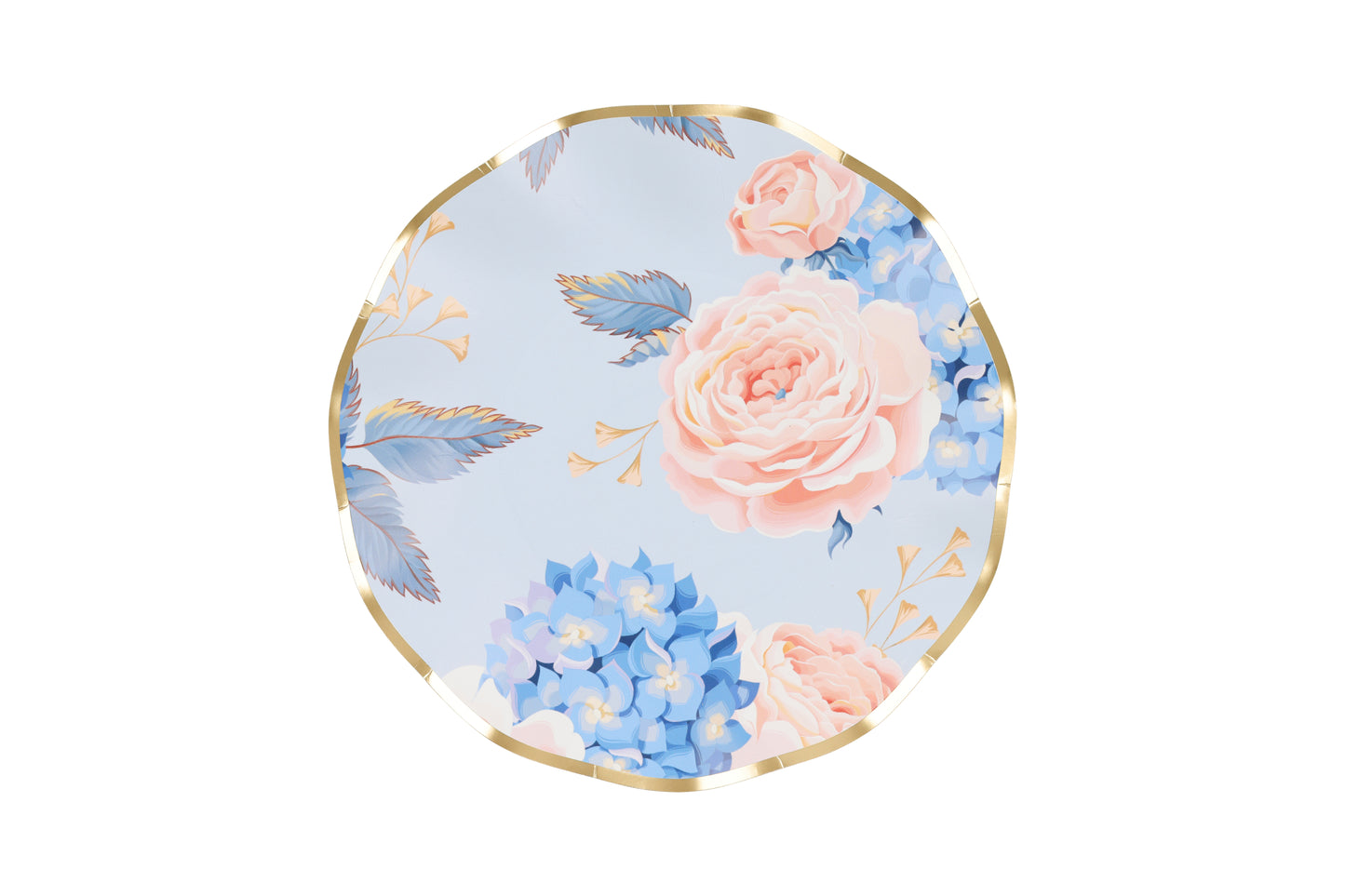 In Blue-m Dinner Plate x8