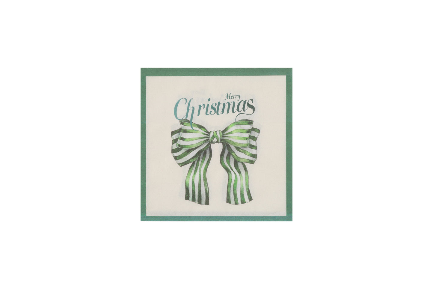 Under the Mistle Bow Napkin x16