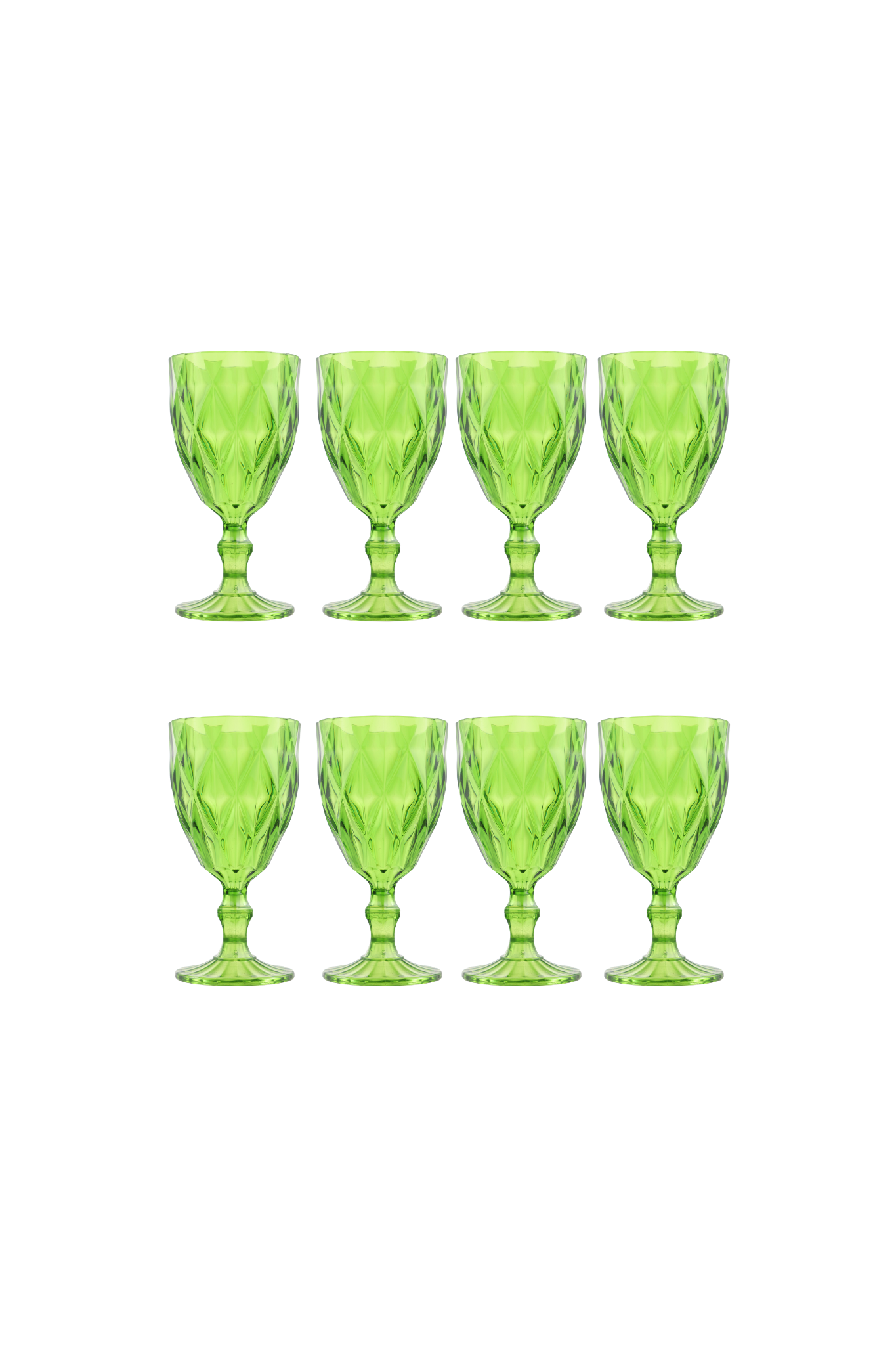 Green Goblets | 8 Pack