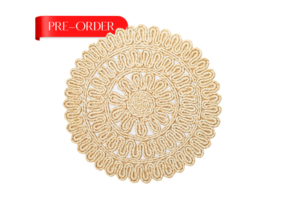 Natural Weave Paper Placemat 24 Pack