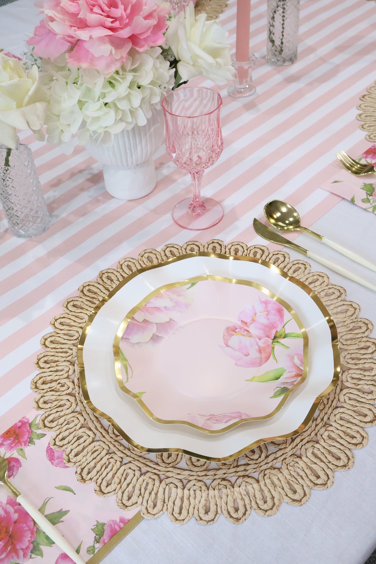 Natural Weave Paper Placemat 24 Pack