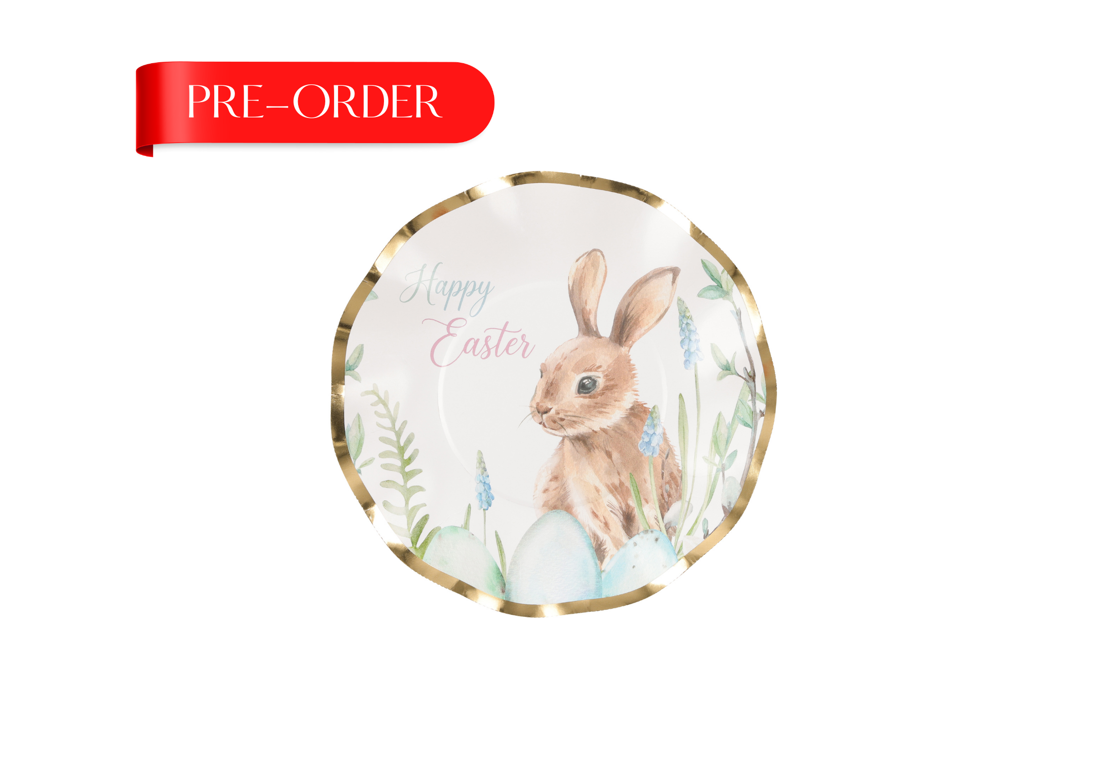 Easter Wishes Side Plate x8