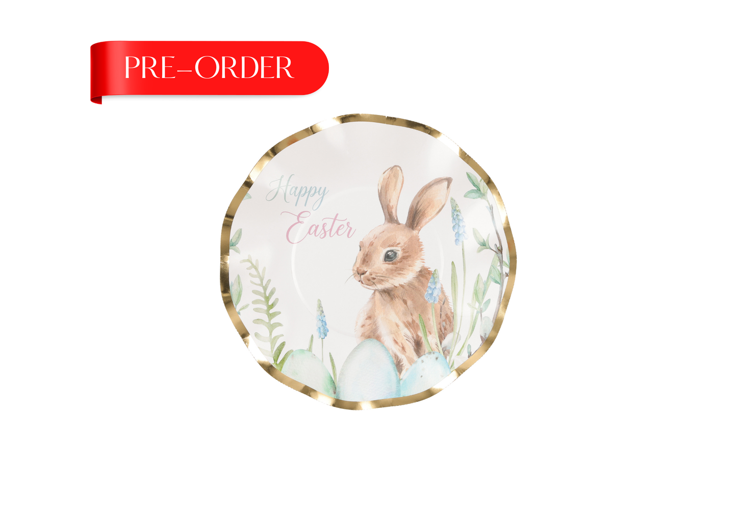 Easter Wishes Side Plate x8