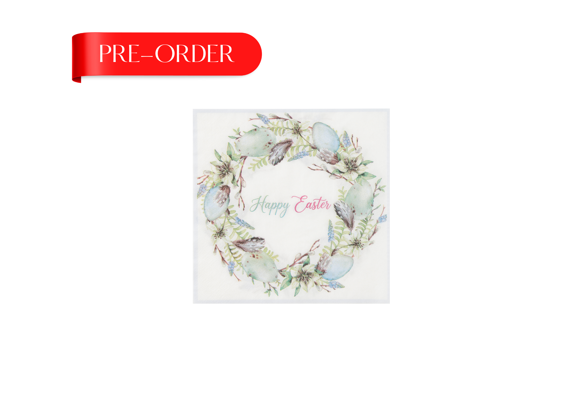 Easter Wishes Napkin x16