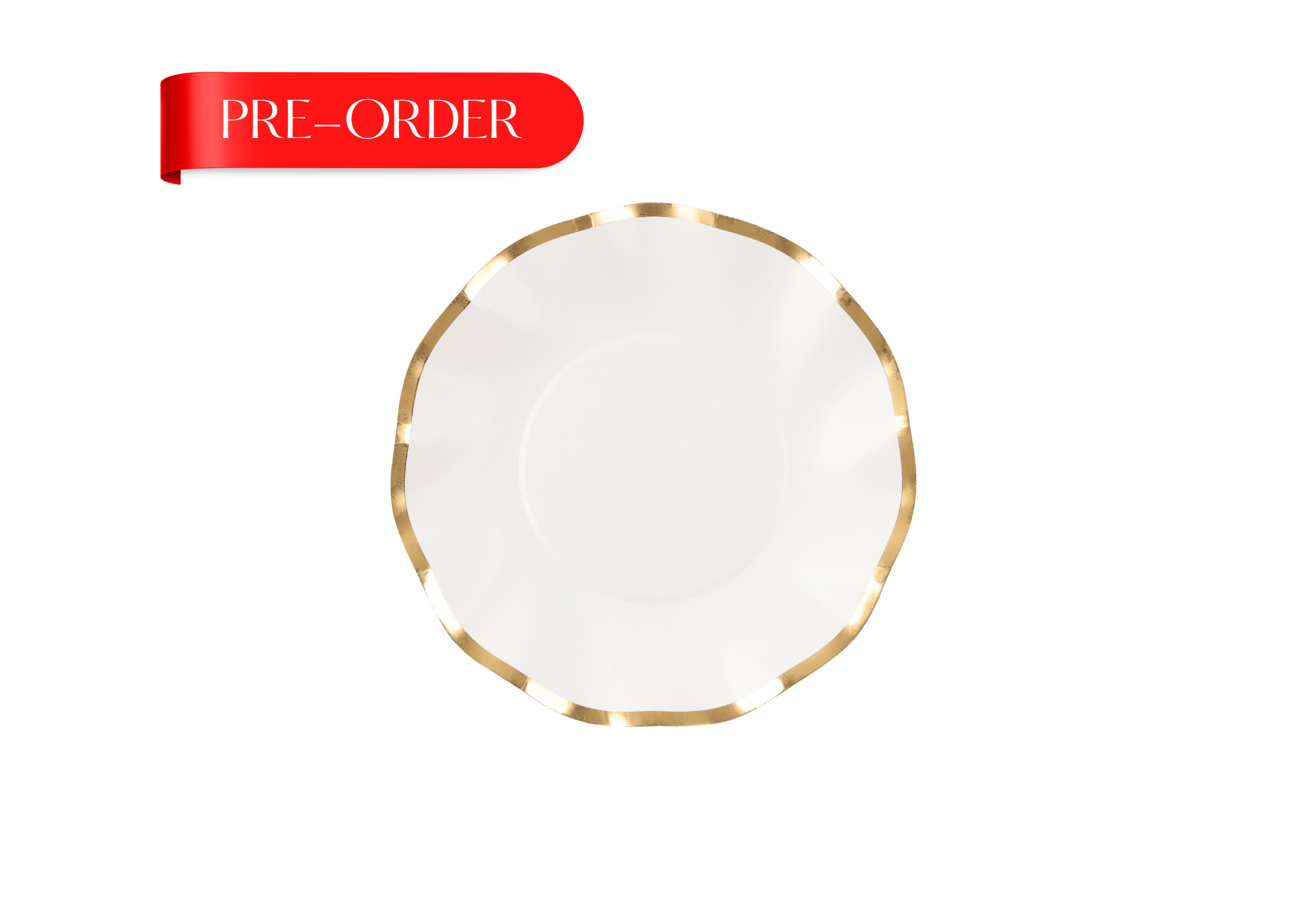 Classic White Side Plate x8