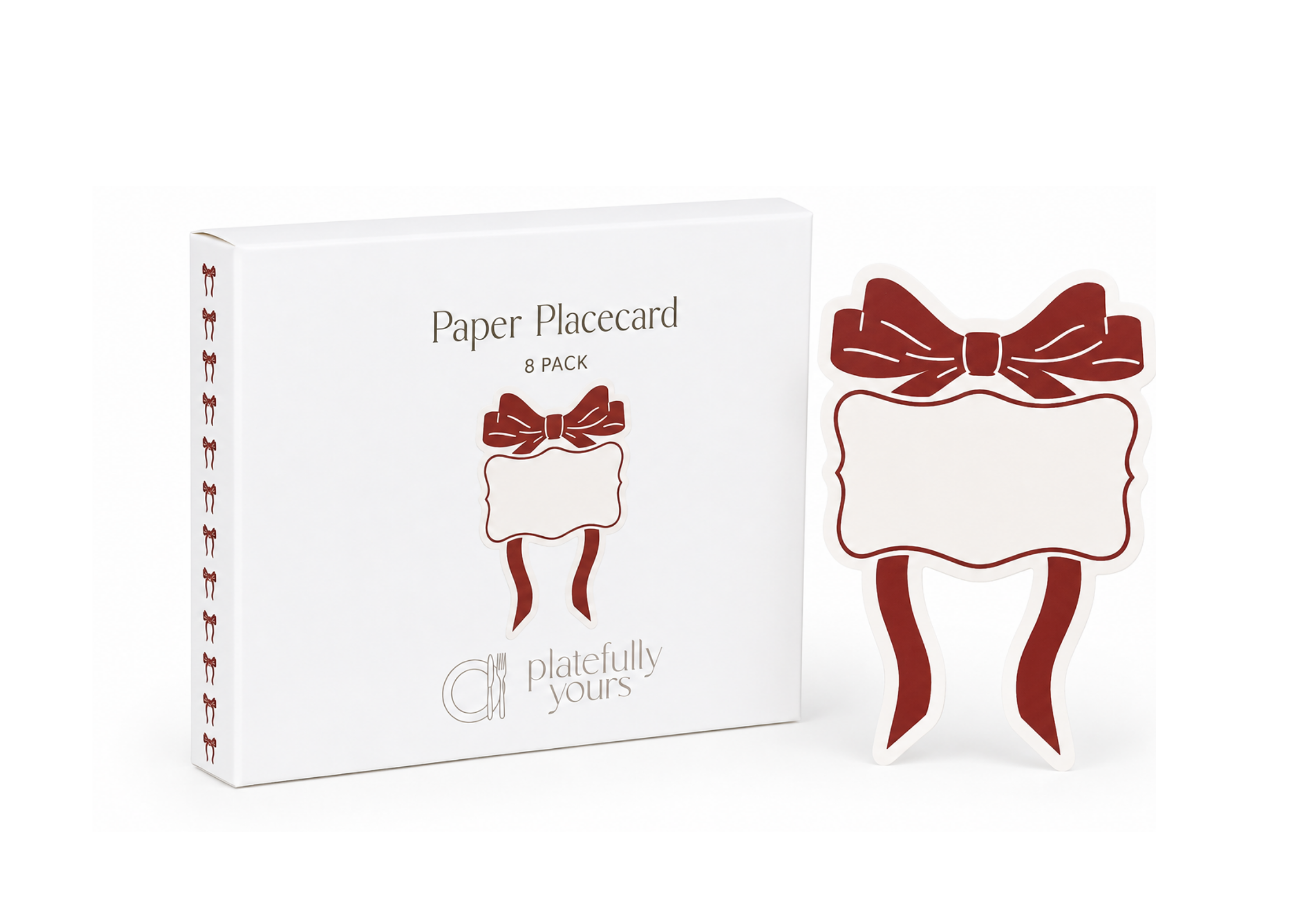 Bow Placecard 8 Pack