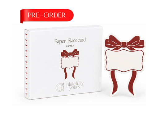 Bow Placecard 8 Pack