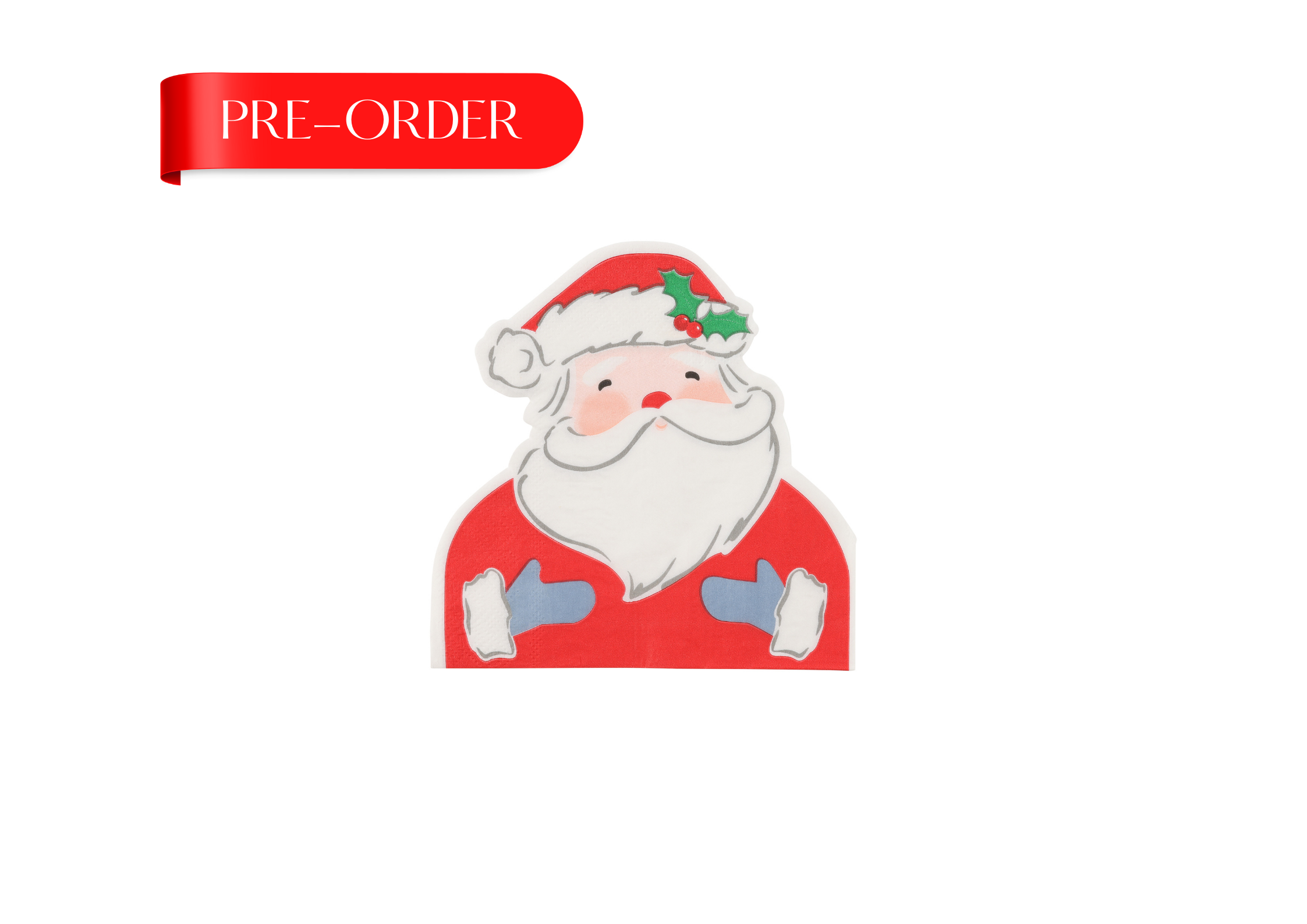 Claus A Scene Napkin x16