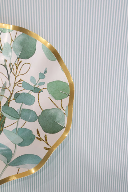 Sage Green Stripe Runner