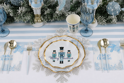Snowflake Paper Placemat 24 Pack