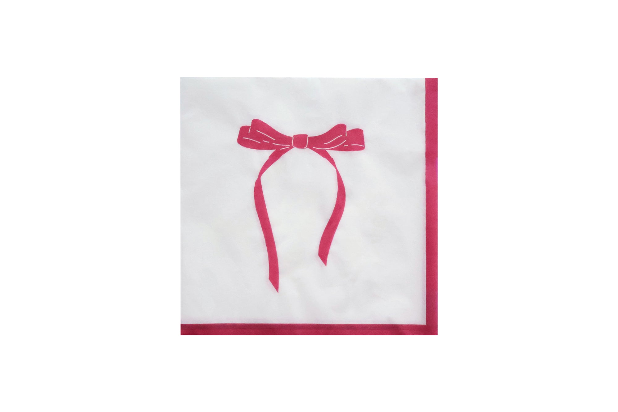 Bow Ho Ho Napkin x16
