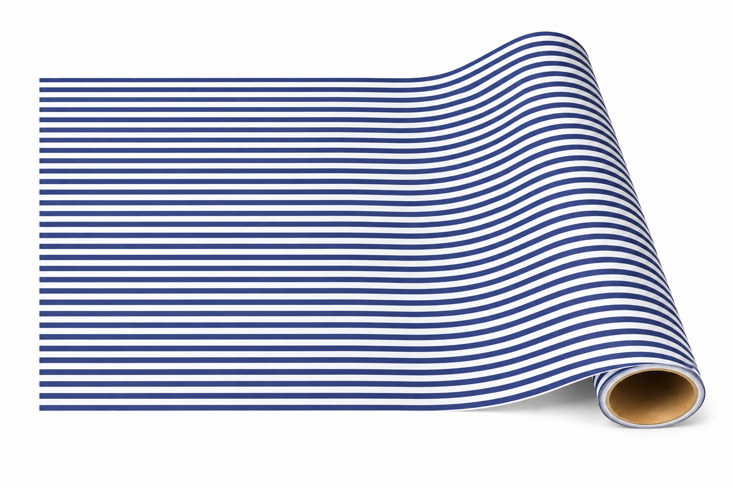 Navy Pinstripe Runner