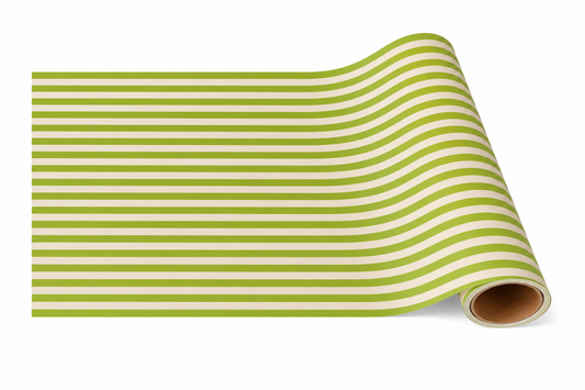 Olive Green Stripe Runner