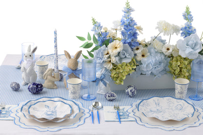 Blue Gingham Runner