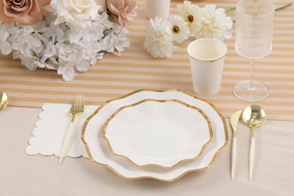 Classic White Side Plate x8