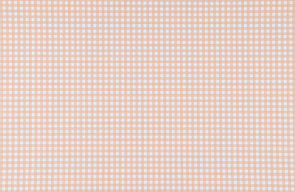 Beige Gingham Runner