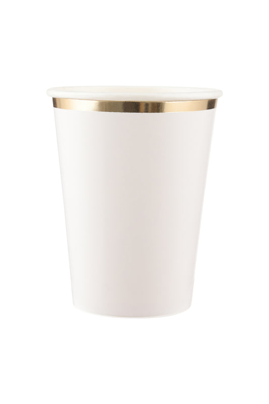 Classic White Cup x8