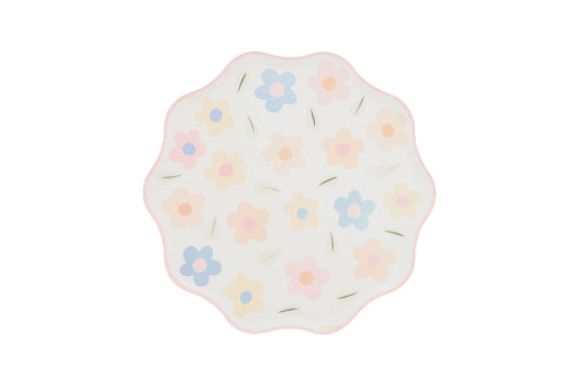 Flower Power Large Plate x8
