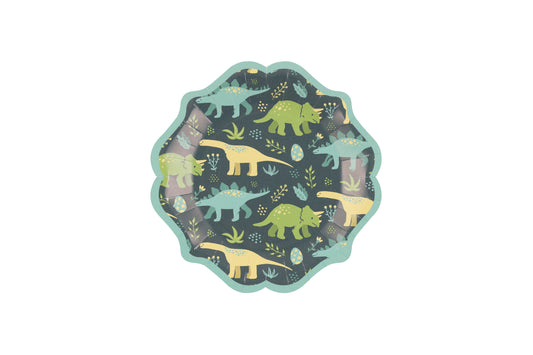 Roaring Good Time Dessert Plate x8
