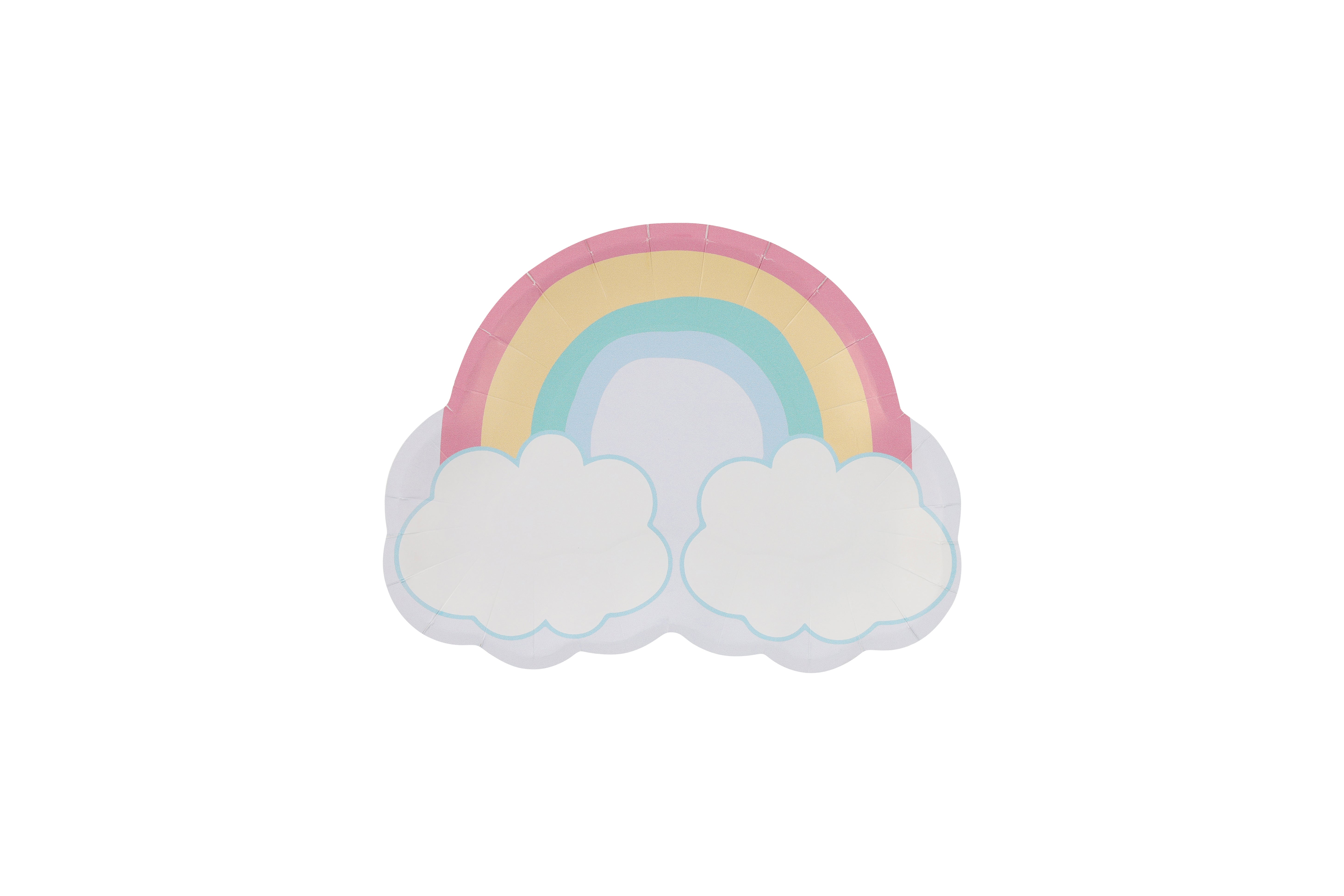 Over the Rainbow Dessert Plate x8