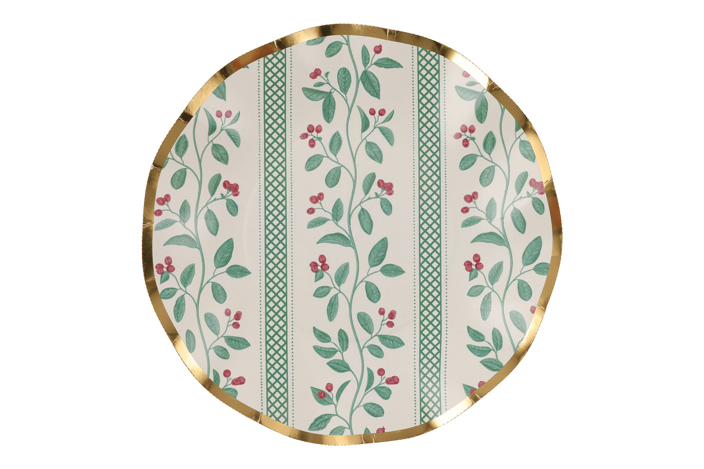 Under the Mistle Bow Dinner Plate x8