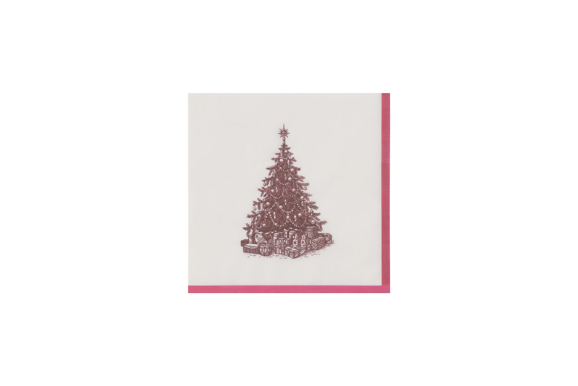 Crimson Pine Napkin x16