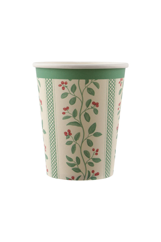 Under the Mistle Bow Cup x8