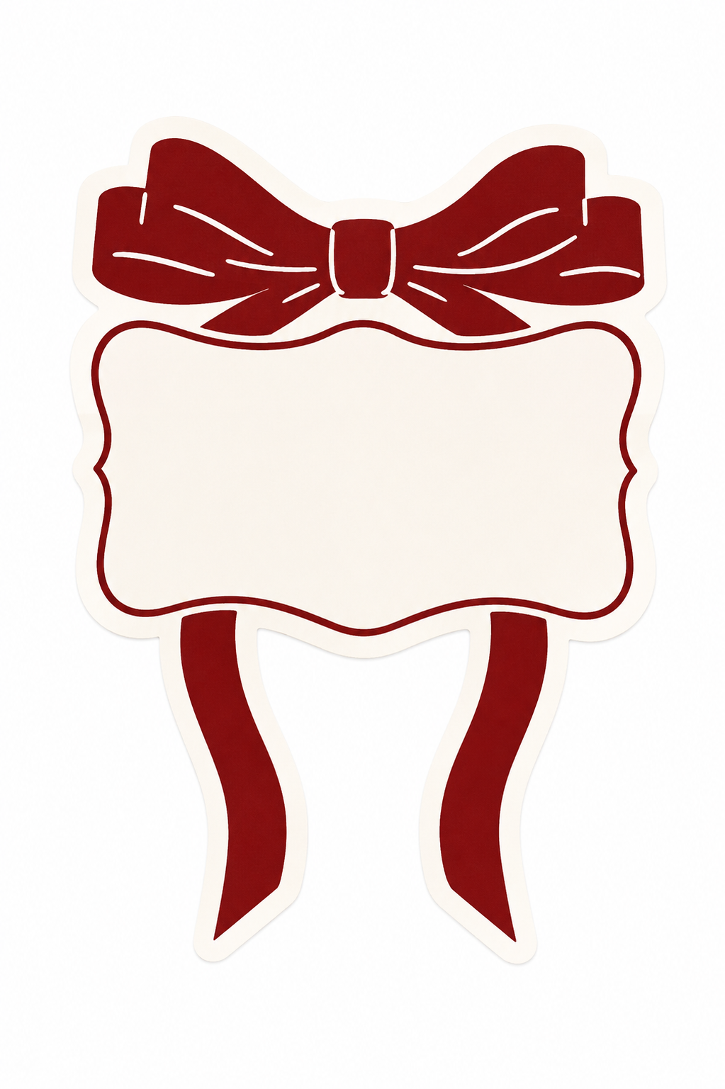 Bow Placecard 8 Pack
