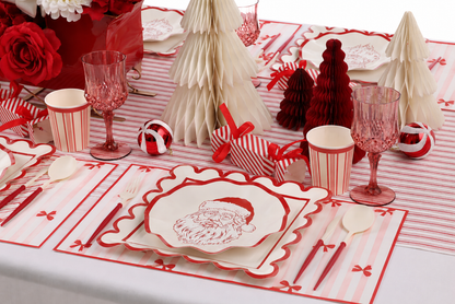 Bow Belle Paper Placemat 24 Pack