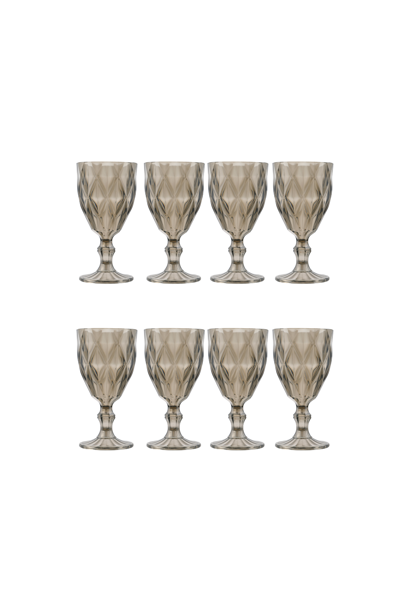 Black Goblets | 8 Pack