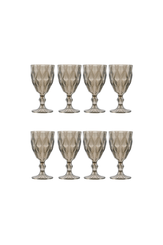 Black Goblets | 8 Pack